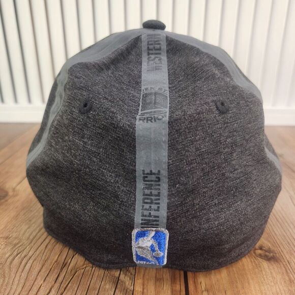 Golden State Warriors New Era 39thirty Fitted Sz M/L Hat Cap Black Gray NBA Team - Picture 5 of 11